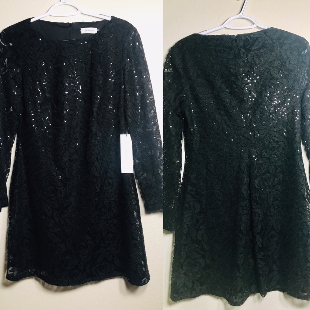Sparkly Calvin Klein Cocktail Dress. - Picture 4 of 6
